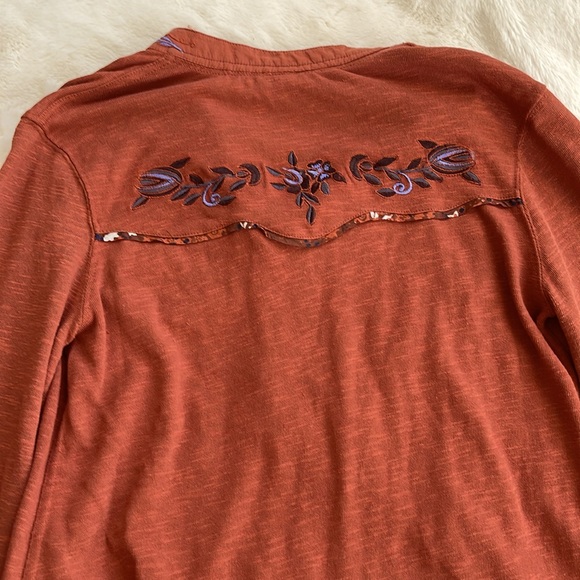 Free People Tops Free People Sundance Kid Henley Top size XS - Picture 8 of 9